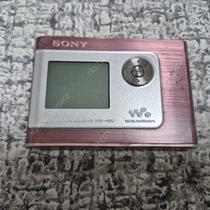 SONY MP3 NW-HD2 핑크색상 정크기기 판매합니다.
