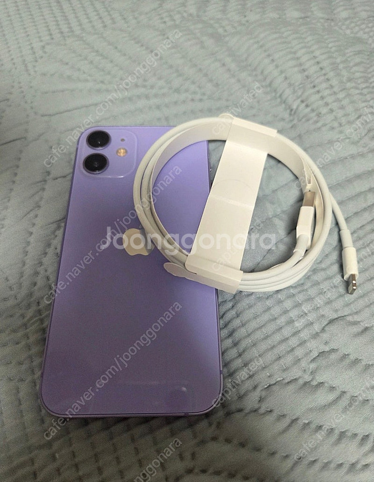 상태좋은 아이폰 12 미니 128 퍼플 단품 ios16...--0