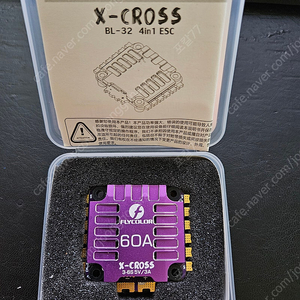 미사용 레이싱드론 신품 부품 Flycolor 60A ESC 팝니다