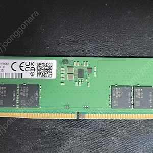 삼성 DDR5-5600(PC5-44800) 16GB 1장 팝니다.(택포4.8만)