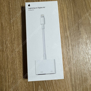 새제품,택포) Apple 애플 라이트닝 디지털 AV 어댑터 어답터 (MD826FE/A)