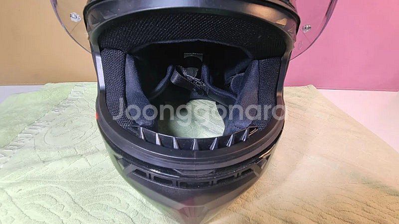 HJC C10 디아블로 헬멧 XL사이즈 + 신품 세나블...--6