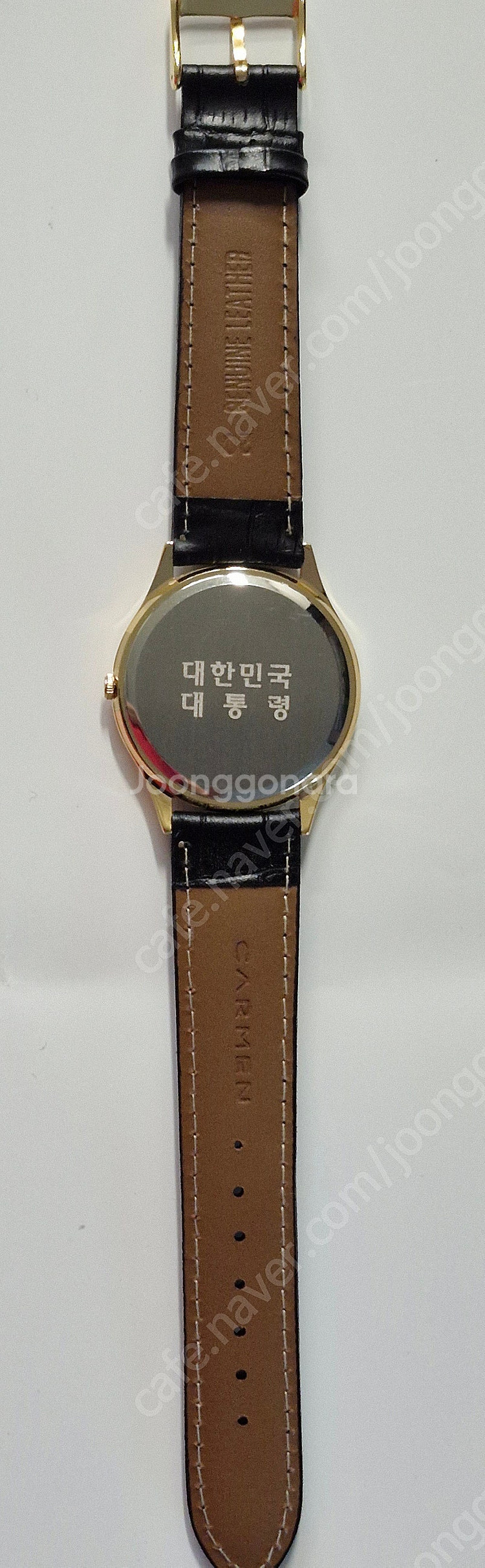 청와대 대통령 금장봉황 남자시계 미사용 수집품--3