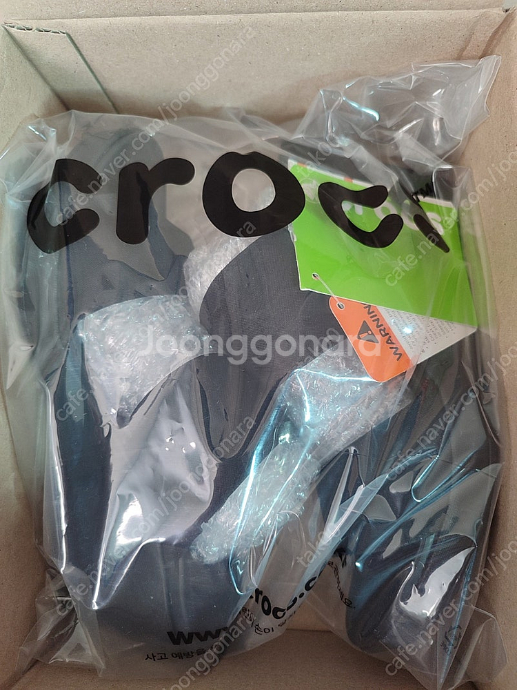 크록스 레이웨지 투스트랩 슬리퍼 새상품 w8 250--4