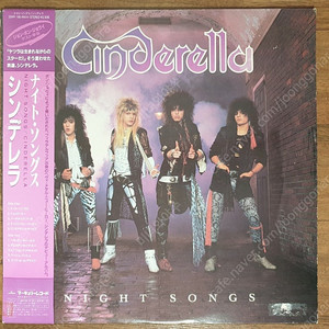 헤비메탈 lp, Cinderella / Night Songs