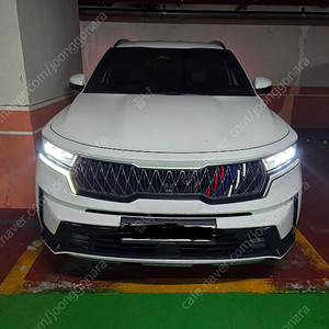 기아 쏘렌토 MQ4 2020년식 전면 LED 램프 세트 팝니다. (직거래 불가능)
