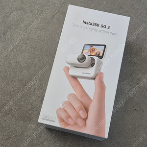 인스타360 GO3(고3) - 128GB 풀박스 액션캠