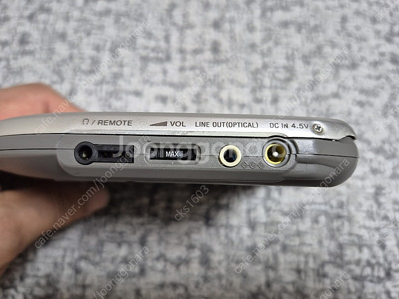 SONY CDP D-E808 SILVER 색상 정상작동...--6
