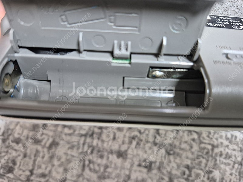 SONY CDP D-E808 SILVER 색상 정상작동...--8