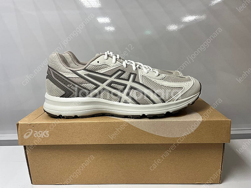 265 270 290 아식스 조그 100S 화이트 블랙...--0