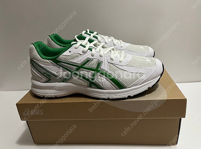 265 270 290 아식스 조그 100S 화이트 블랙...--4