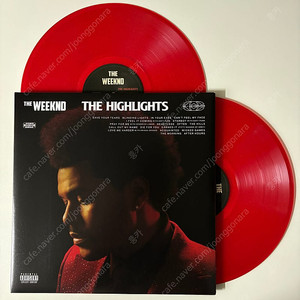 The Weeknd (위켄드) 히트곡 모음 LP 한정판 컬러