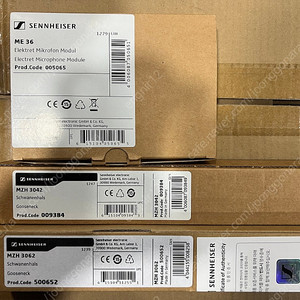 Sennheiser 젠하이저 구즈넥 마이크 ME36 / MZH3062, 3042 판매합니다:)