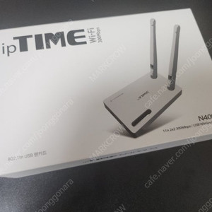 ipTIME Wi-Fi 300Mbps USB랜카드 N400UA 팝니다.(택포 15,000원)