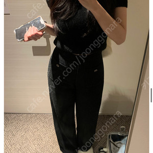 예슬마켓 온트 ownt 카멜리아 트위드 팬츠 숏 s