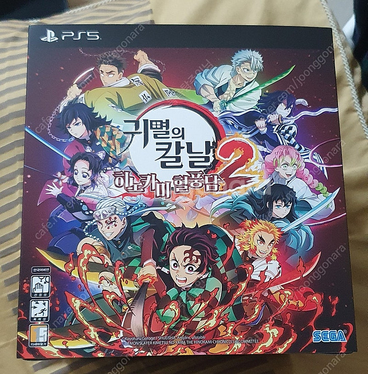 PS5 귀멸의칼날 히노카미 혈풍담2 한정판 (코드 미사...--0