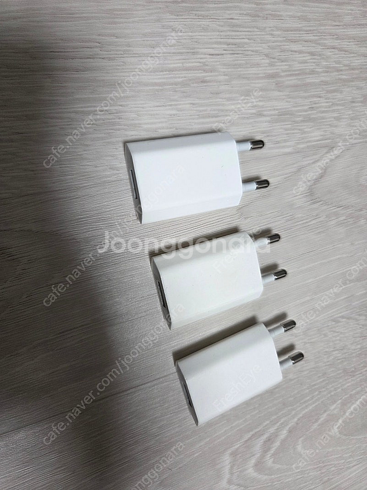 [3개]아이폰(애플) 정품 5W USB 전원어댑터(충전...--0