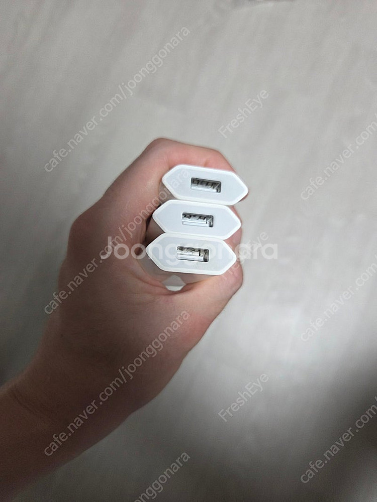 [3개]아이폰(애플) 정품 5W USB 전원어댑터(충전...--2