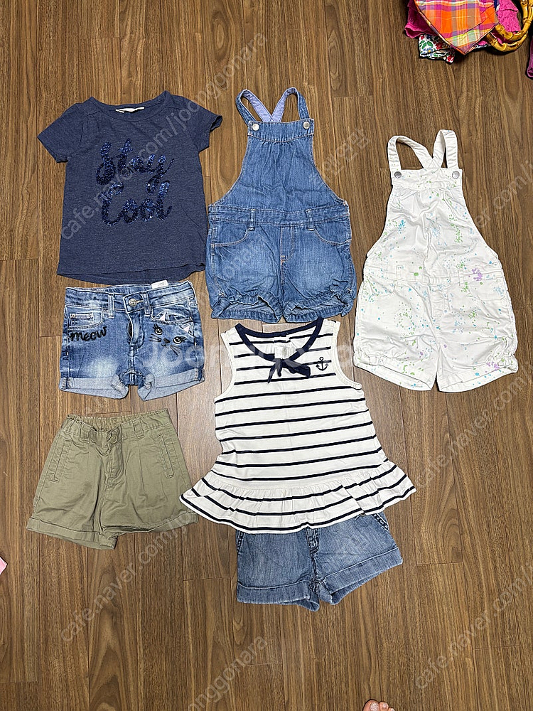 4.5세여아 브랜드원피스.가방세트.멜방바지및티셔츠(총12벌)가격인하--5