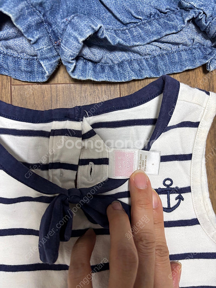 4.5세여아 브랜드원피스.가방세트.멜방바지및티셔츠(총12벌)가격인하--6