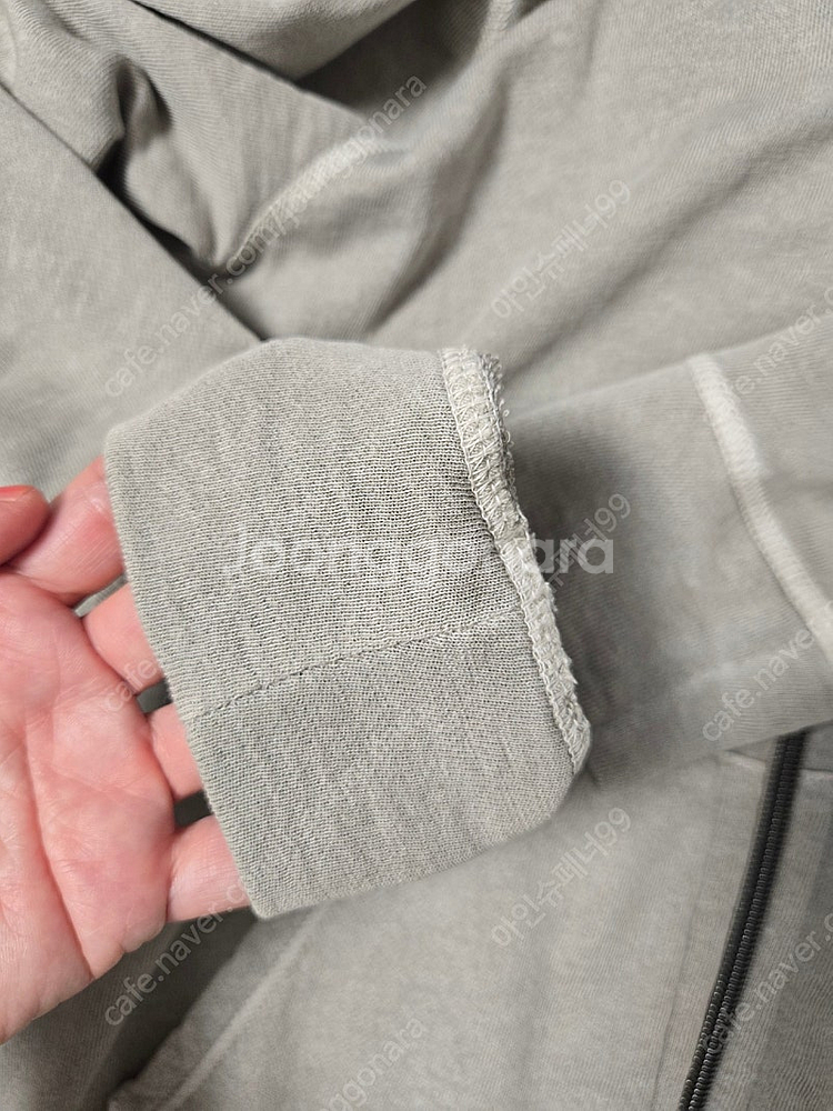 제임스펄스후드집업 (카키그레이)--5