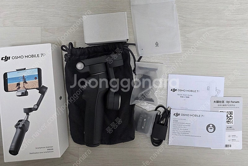 DJI 오즈모 모바일 7P 풀박 판매합니다. (1회사용...--1