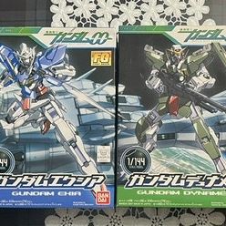 fg 엑시아 듀나메스 큐리오스 버체 더블오건담 주역기체 4종 건프라 hg mg fg pg