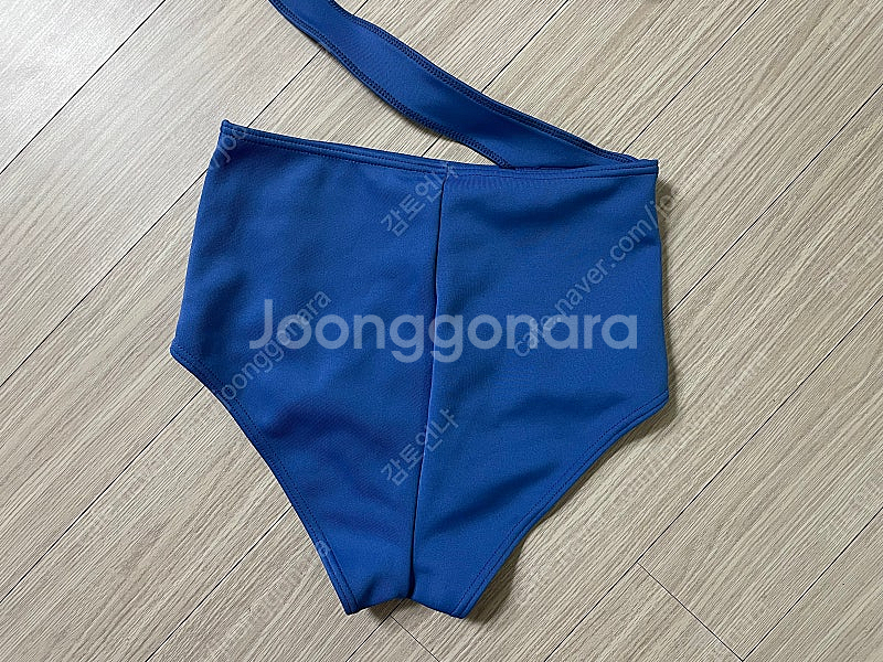 바비핏 폴웨어 라인모노키니 S 블루/블랙/화이트--6