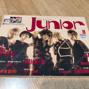 2004년Junior구 동방신기Click-B김형중TIM BoA SMTOWN.온주환TIM 8월호
