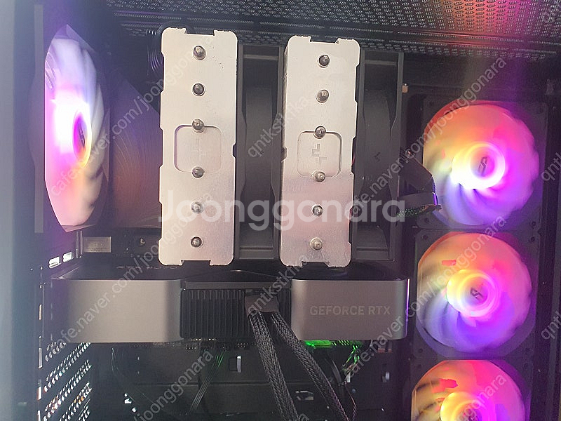 라이젠 9600x cpu rtx4070 그래픽카드 본체--7