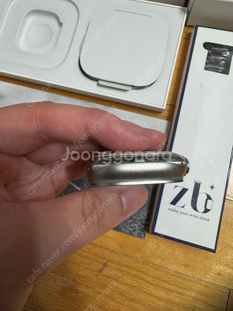 애플워치 울트라 티타늄 49mm 셀룰러 알파인루프 주황...--6