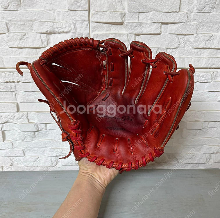 미즈노 프로 경식 투수 12인치 야구 글러브--1