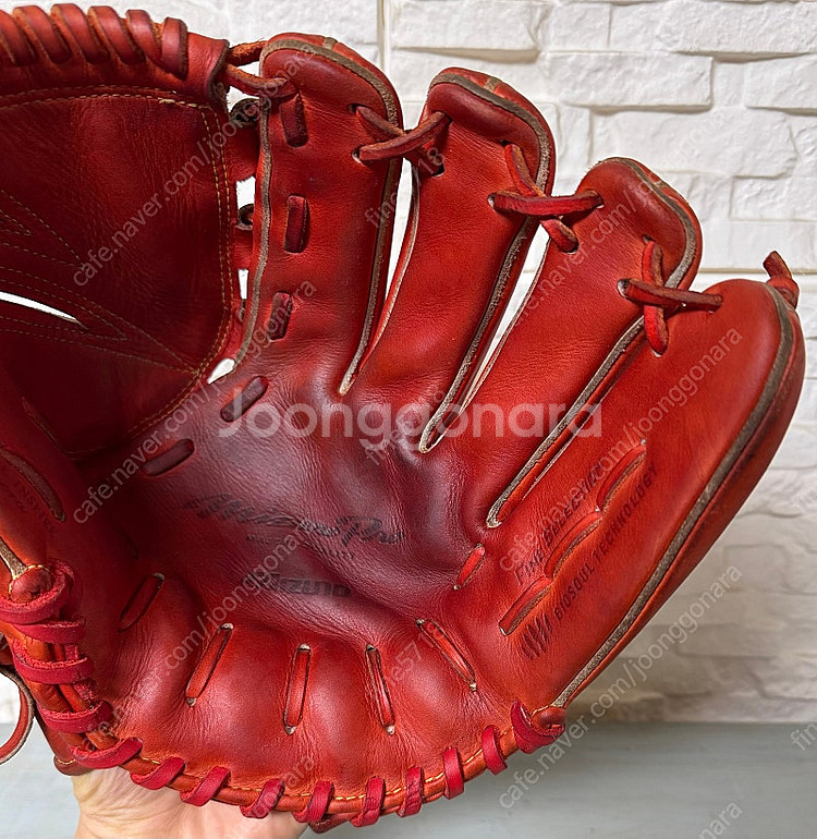 미즈노 프로 경식 투수 12인치 야구 글러브--5