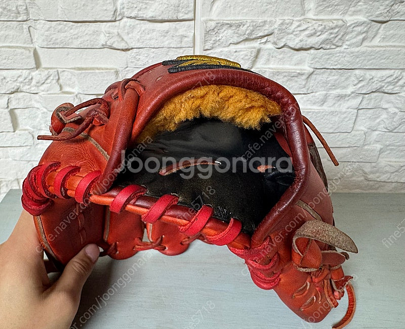 미즈노 프로 경식 투수 12인치 야구 글러브--6