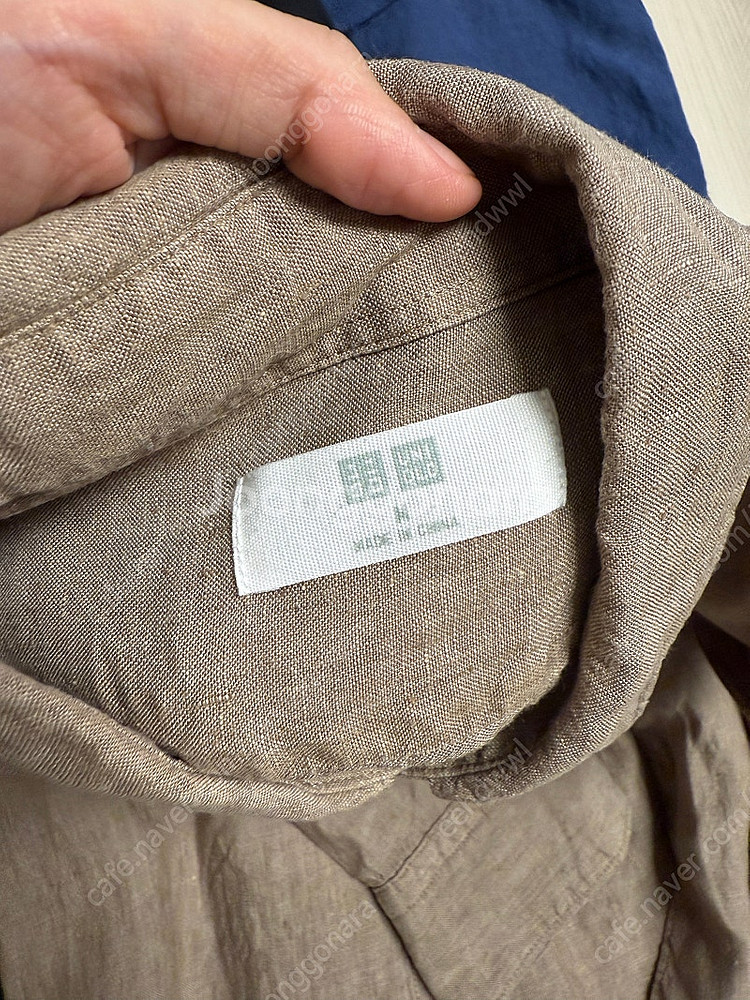 uniqlo 린넨셔츠 3컬러+자라 아노락 반팔 셔츠 일...--2