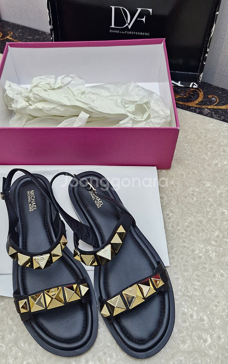 Michael Kors 마이클 코어스 렌 플랫슈즈 샌들...--8