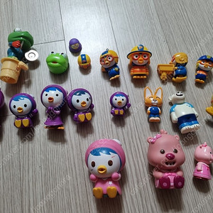 뽀로로 크롱 패티 루피 포비 에디 의사놀이 콩순이 브레드이발소 미니특공대 원피스 아기상어 키티 피규어