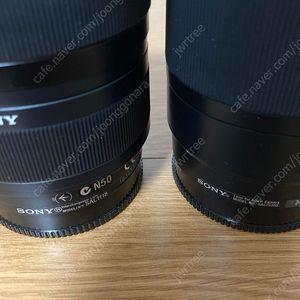 소니 알파마운트 렌즈 SAL1118 SAL75300 판매합니다