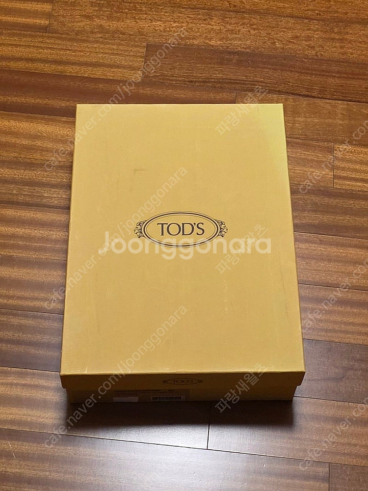 정품 Tod's 토즈 곰마 레더 첼시 부츠 37 새상품--1