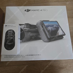DJI Mavic 4 Pro 512GB 크리에이터 콤보 (DJI RC Pro 2 포함)+DJI정품ND필터 팝니다.