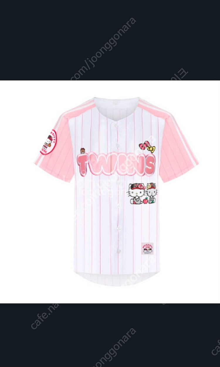 LG트윈스 X 헬로키티 콜라보 유니폼 (95) 화/핑--0
