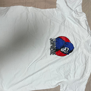 XL 슈프림 리퍼티셔츠 화이트