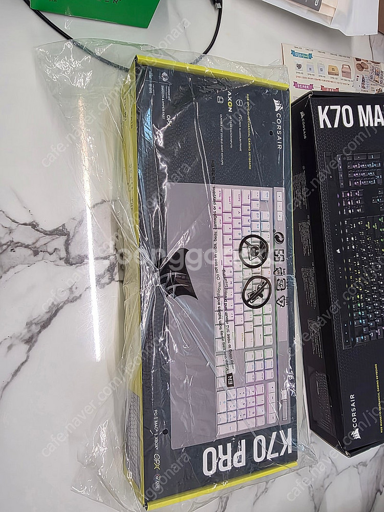 커세어 K70 PRO RGB 미개봉 국내정품, 화이트 ...--0