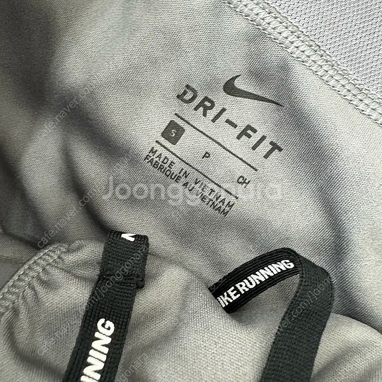 여성용 S 나이키 런닝 드라이닝 그레이 숏츠 팬츠--3