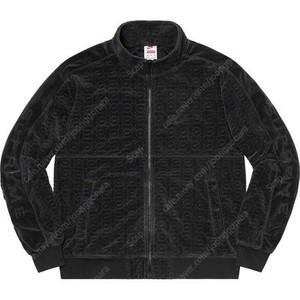 [M] 슈프림 (Supreme) x 나이키 (Nike) 벨루어 트랙 자켓 블랙 DB0496-010