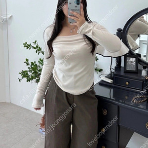 하티66 made 자체제작 볼레로 긴팔 티셔츠