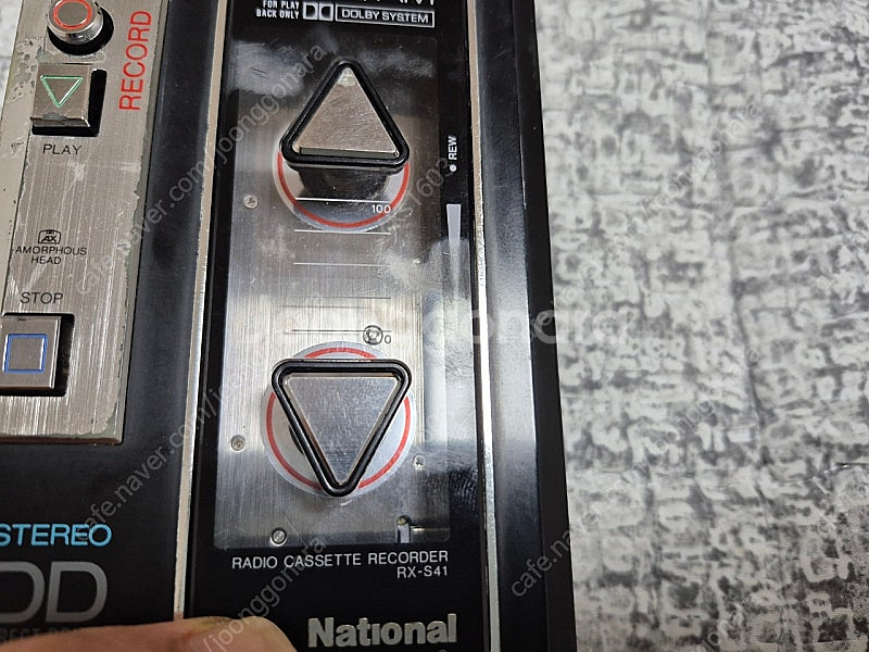 NATIONSL RX-S41 블랙색상 정크기기 판매합니...--4