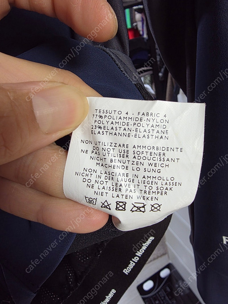 파스노말스튜디오 사이클링 동계자켓입니다 이미지