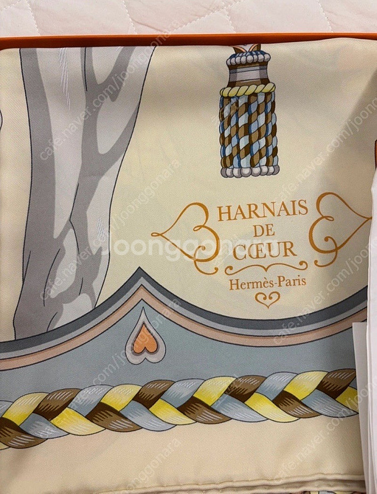 에르메스 까레 사랑의 마구 (harnais de coe...--2