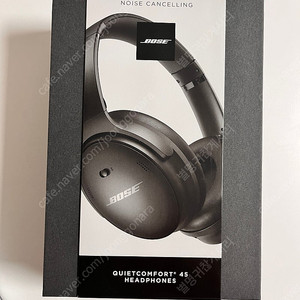 BOSE QC45 블랙